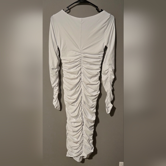 Ruched Bodycon Midi Dress #672 NWOT - Picture 2 of 12